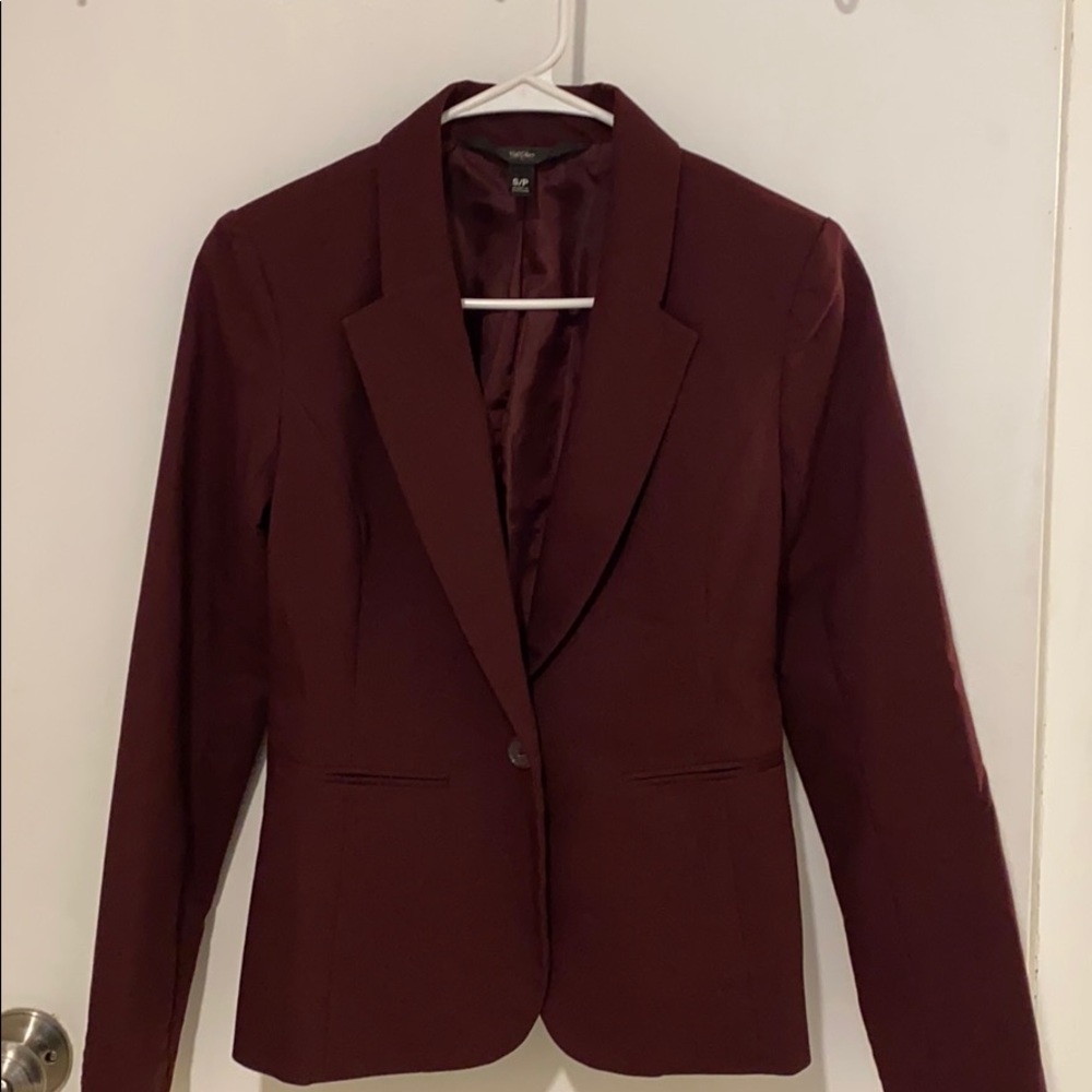 Mossimo Maroon Blazer